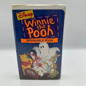 Winnie The Pooh Spookable Pooh VHS 1996 Disney Kids Movie Halloween Fun Classic